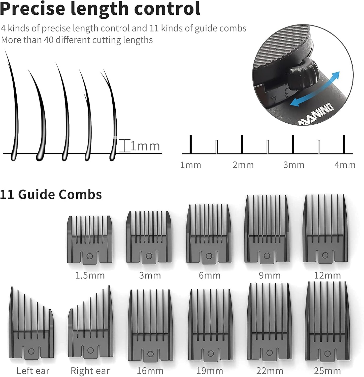 Professional Navanino Hair Trimmer