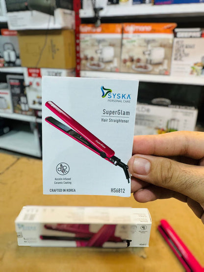 2 in 1 Hair Straightner SYSKA SuperGlam Imported