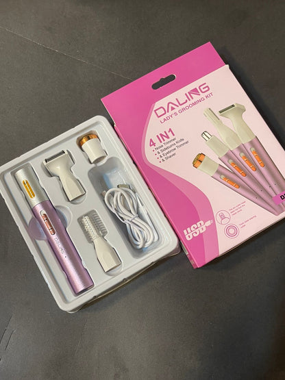 Daling 4 in 1 Portable Ladies Grooming Kit DL-6020