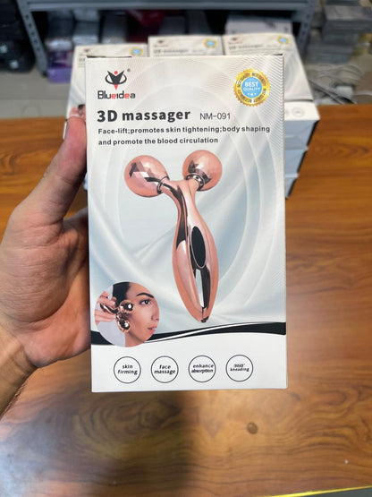3D Face Roller & Massager