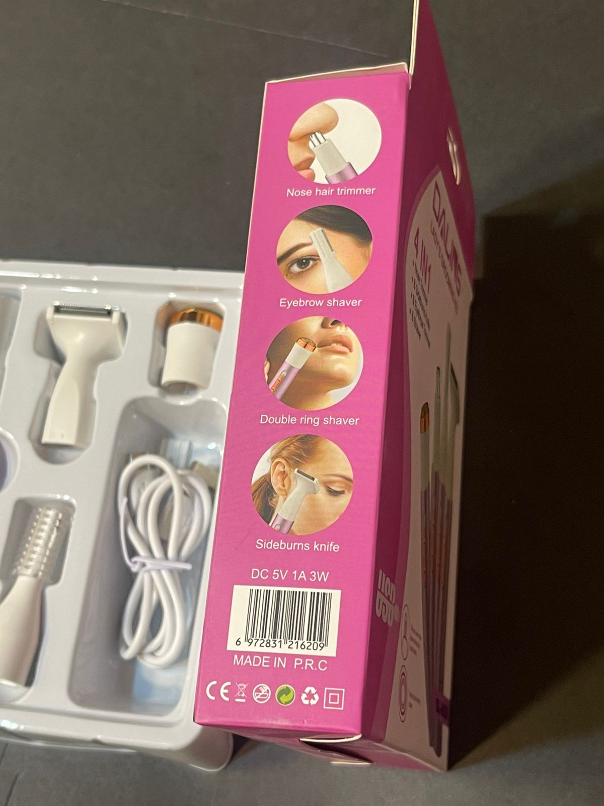 Daling 4 in 1 Portable Ladies Grooming Kit DL-6020