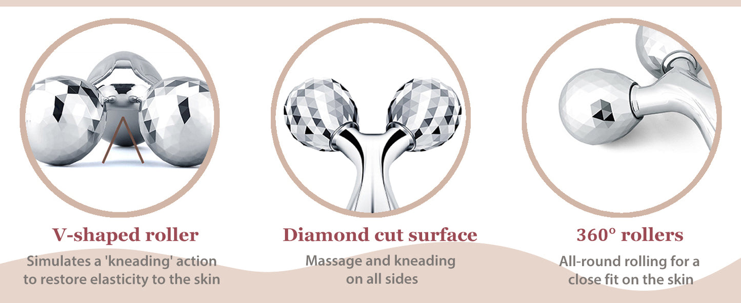 3D Face Roller & Massager