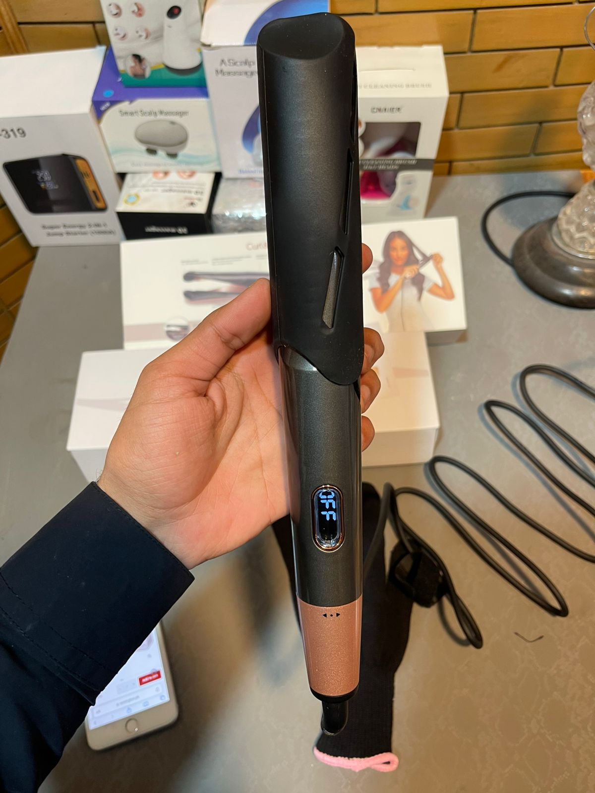 2 in 1 Hair Straightner & Curler - High Quality (Lot Imported) With 1 Month Warranty