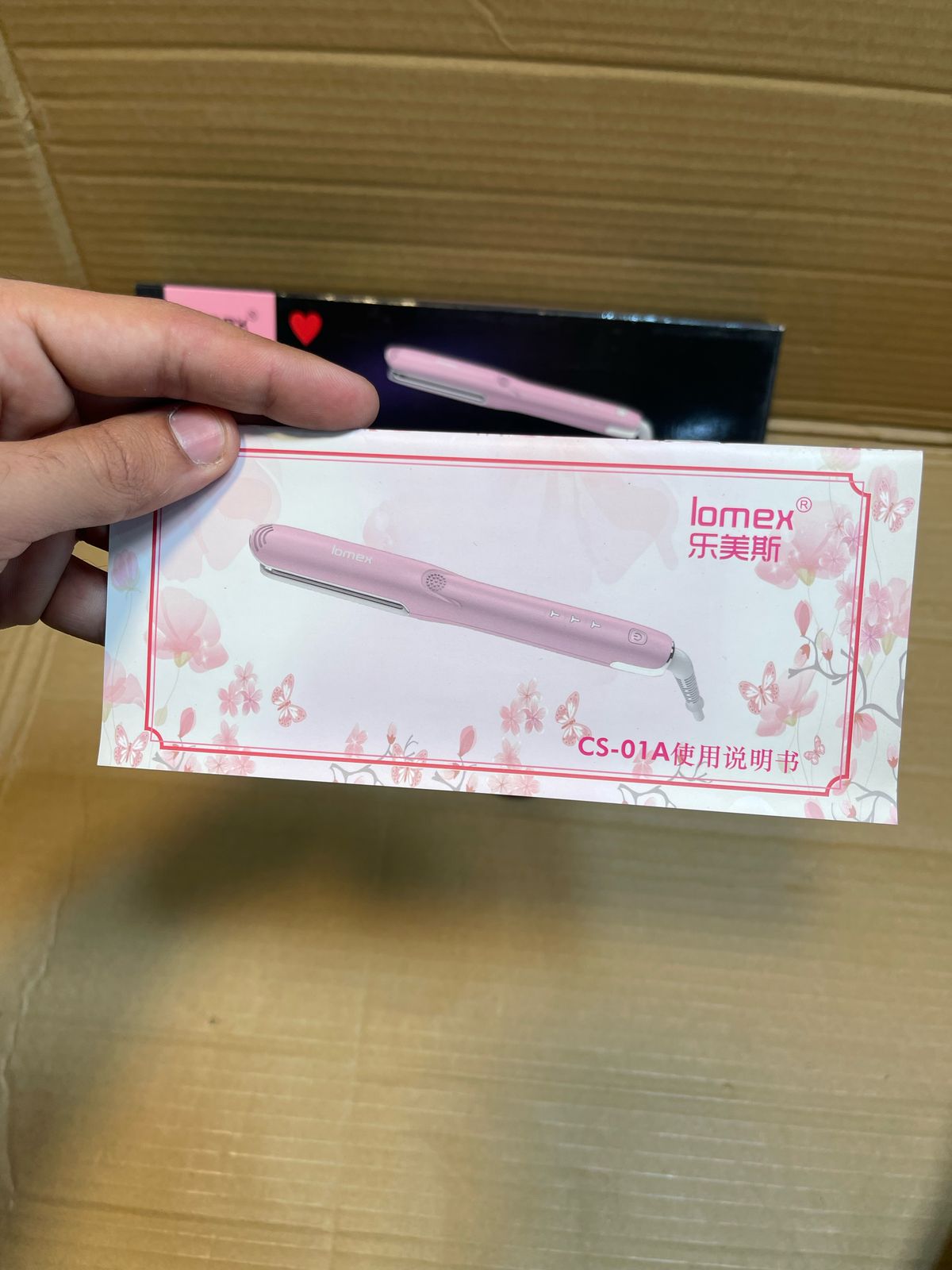 lomex Professional Hair Straightener & Curler