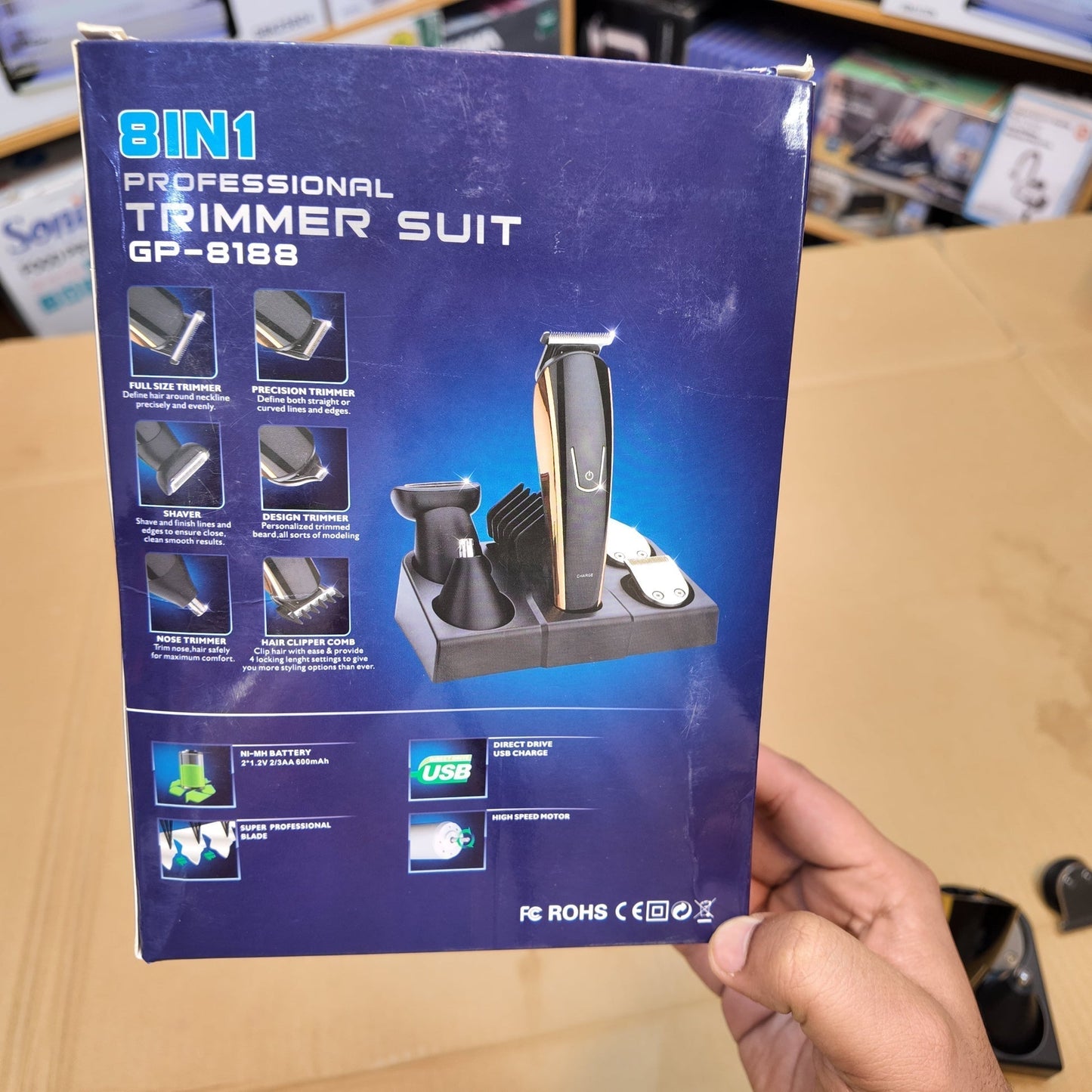 GENPAI 8 in 1 Hair Trimmer