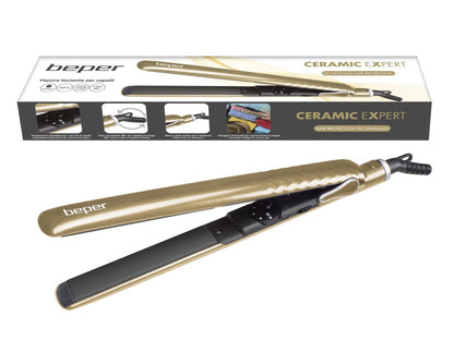 Beper High-Quality 2 in 1 Hair Straightener & Curler