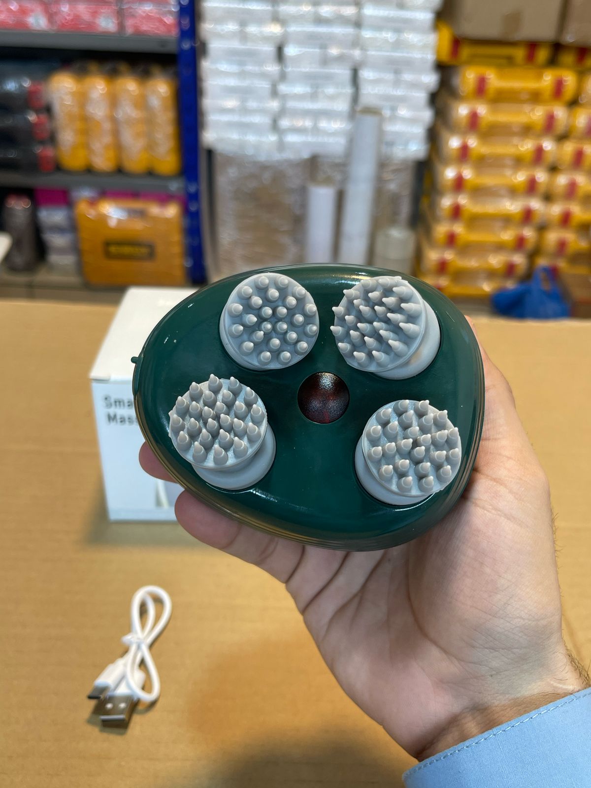 Portable Electric Scalp Massager for Hair Growth & Stress Relief Men & Women