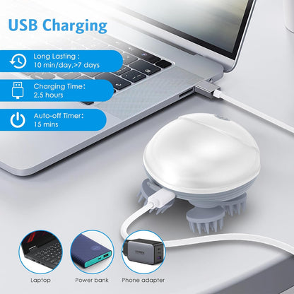 Portable Electric Scalp Massager