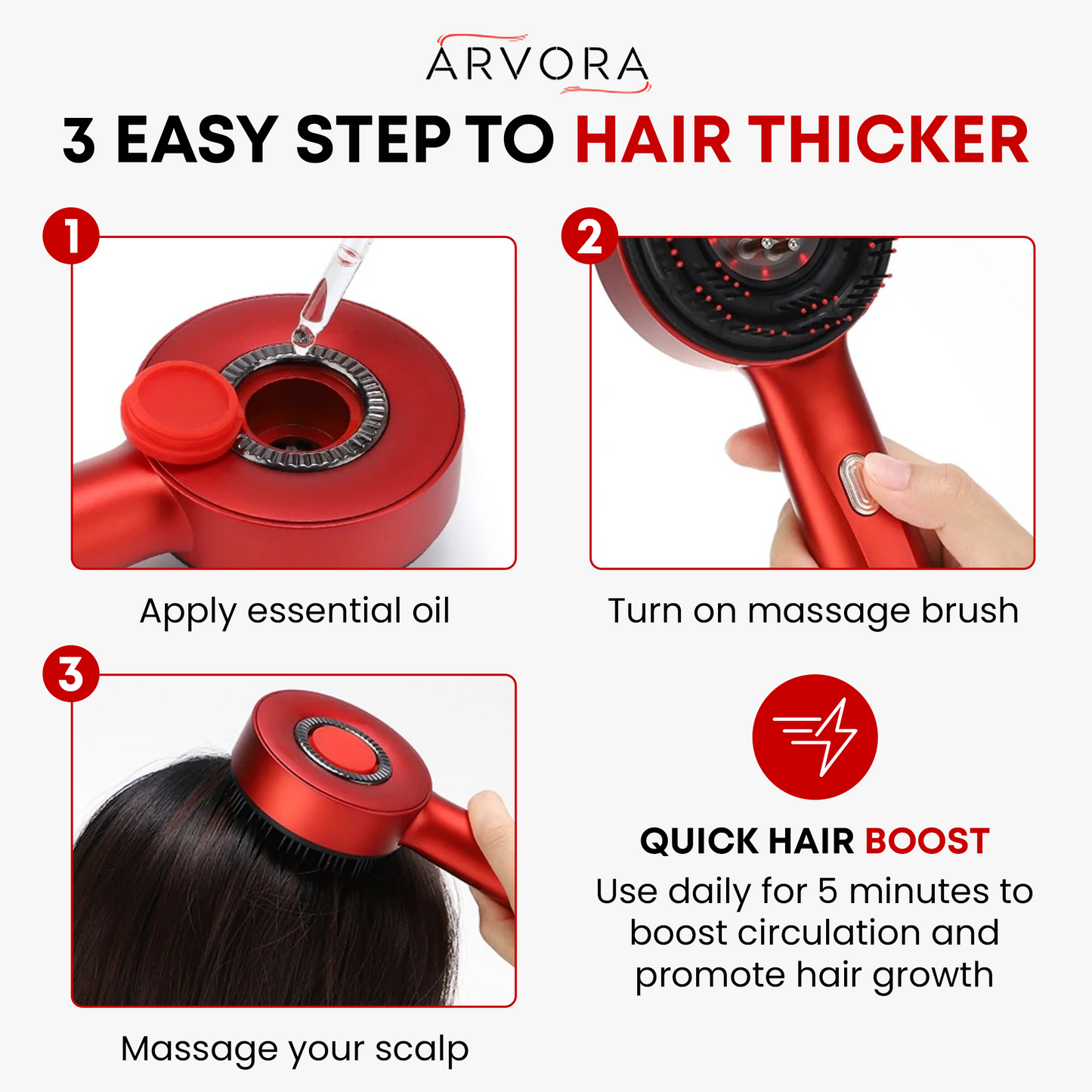 Hair Massager: Boost Your Hair Growth