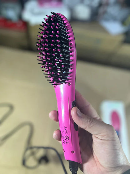 LUV Ceramic Hair Straightening Brush