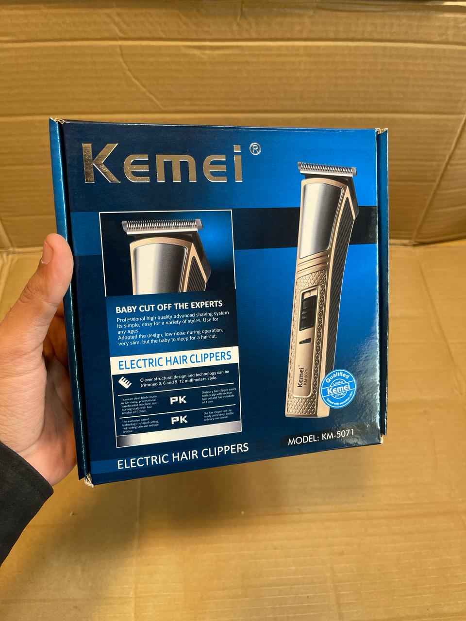 Kemei KM-5071  Rechargeable Hair Clipper