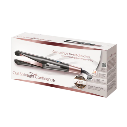 2 in 1 Hair Straightner & Curler - High Quality (Lot Imported) With 1 Month Warranty