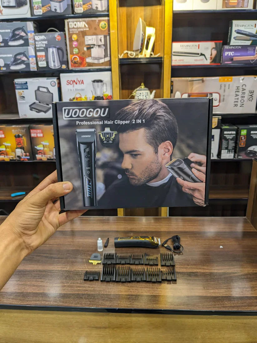 Uoogou 2 in 1 Professional Hair Trimmer