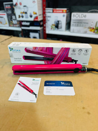 2 in 1 Hair Straightner SYSKA SuperGlam Imported