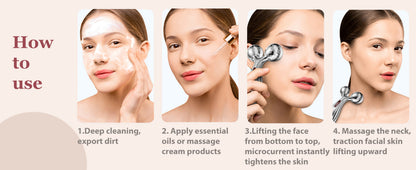 3D Face Roller & Massager