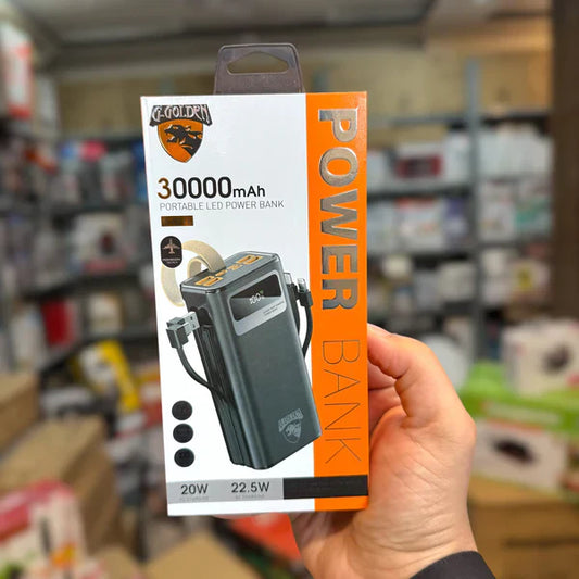 Powerful 30,000mAH 22.5W Power Bank